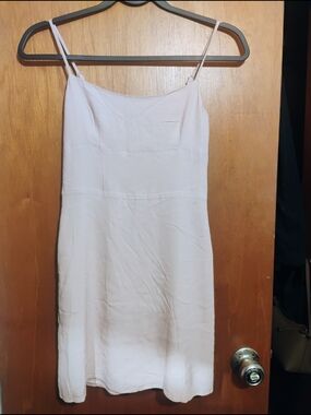 Sunday Best Light Pink Mini Slip Dress